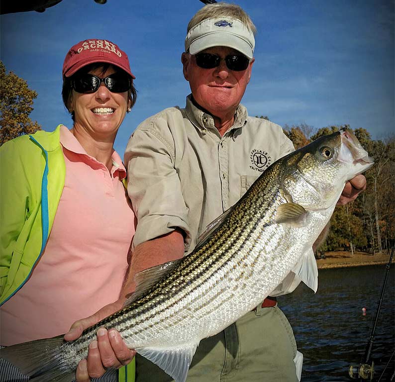 Smith Mountain Lake Striper Fishing Guide and Charter