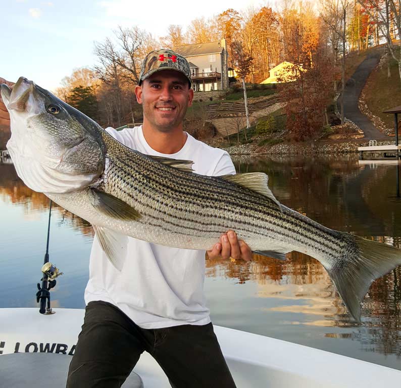 Smith Mountain Lake Striper Fishing Guide and Charter